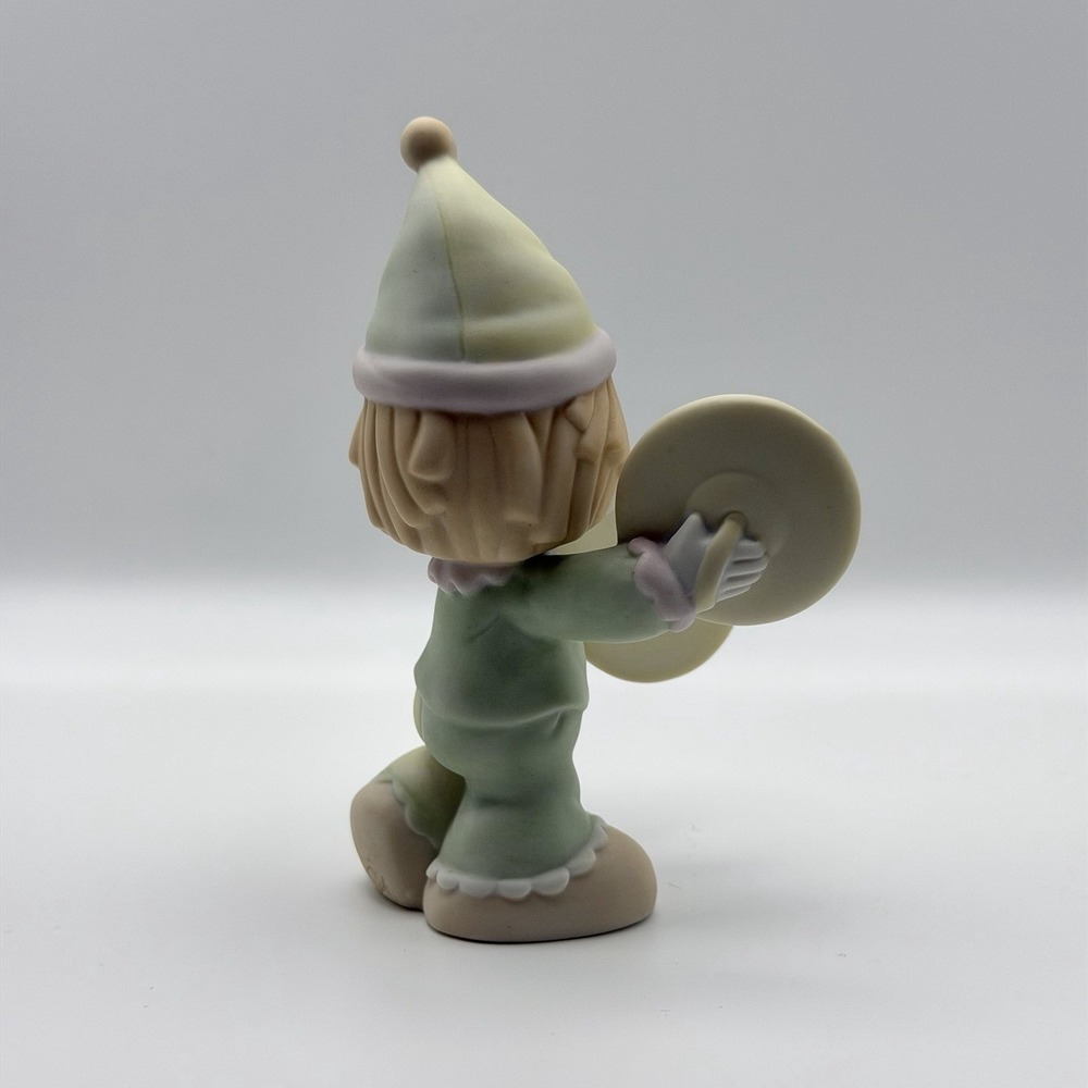 Precious Moments Birthday Club 1987 Smiles The Cymbal of Joy Figurine #B-0002 - Picture 6 of 6